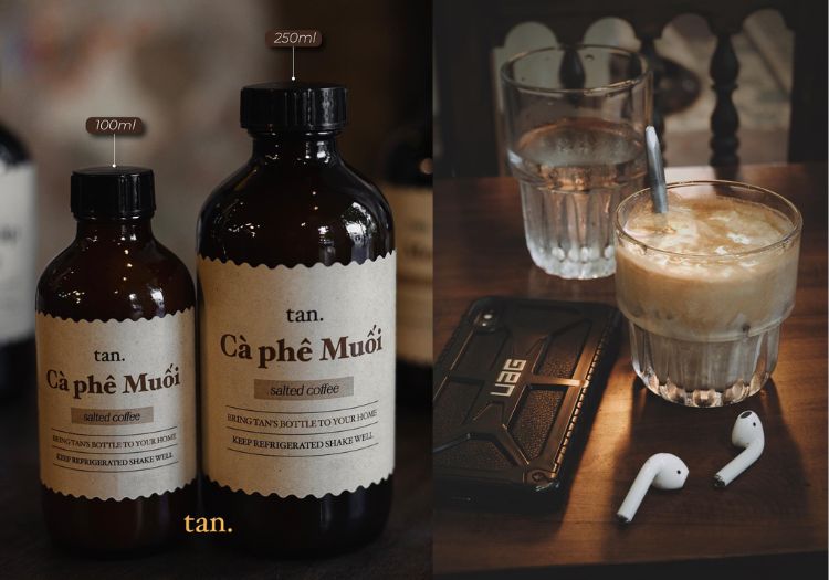 Quán cafe muối Huế đông khách