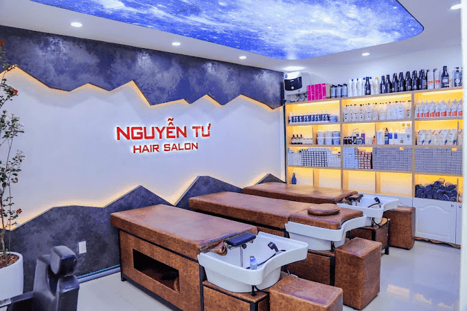 salon làm tóc đẹp ở huế Salon làm tóc Huế giá rẻ