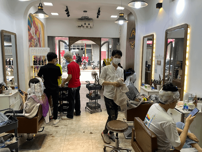 salon làm tóc đẹp ở huế Salon làm tóc ở Huế siêu đẹp
